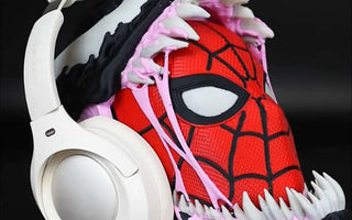 Print “Venom Spider-Man Headphone Stand” with UJOYBIO 3D printing filament, experience the infinite fun of 3D printing! - UJOYBIO