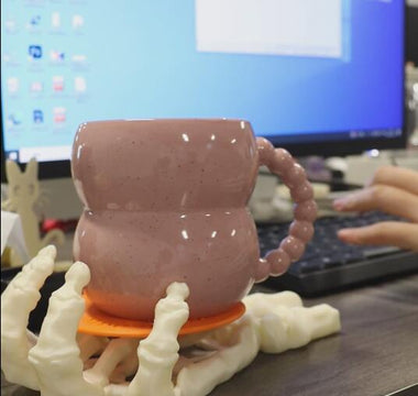 Print your own unique skull cup holder with pla plus filament: a wonderful journey from stress to fun - UJOYBIO