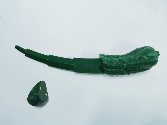 Shrinkable Cucumber Slicer Toy Printed with UJOYBIO3D Hyper PLA Plus Filament - UJOYBIO