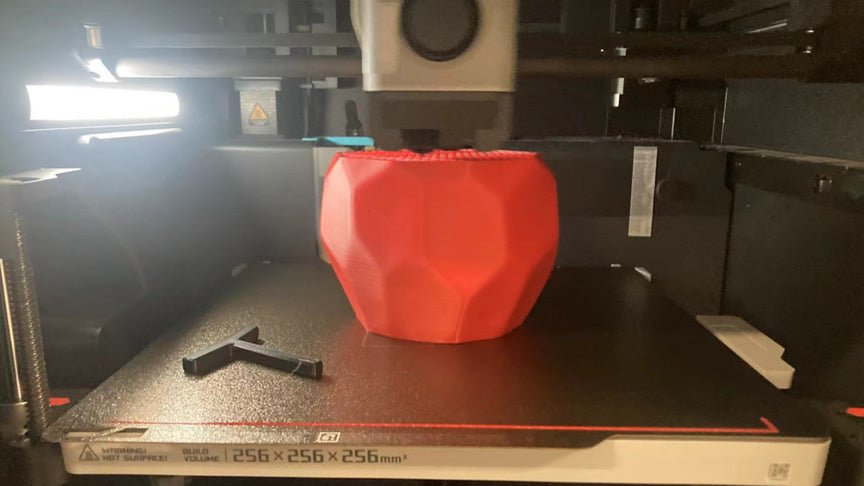 The effect of speed on 3D printing