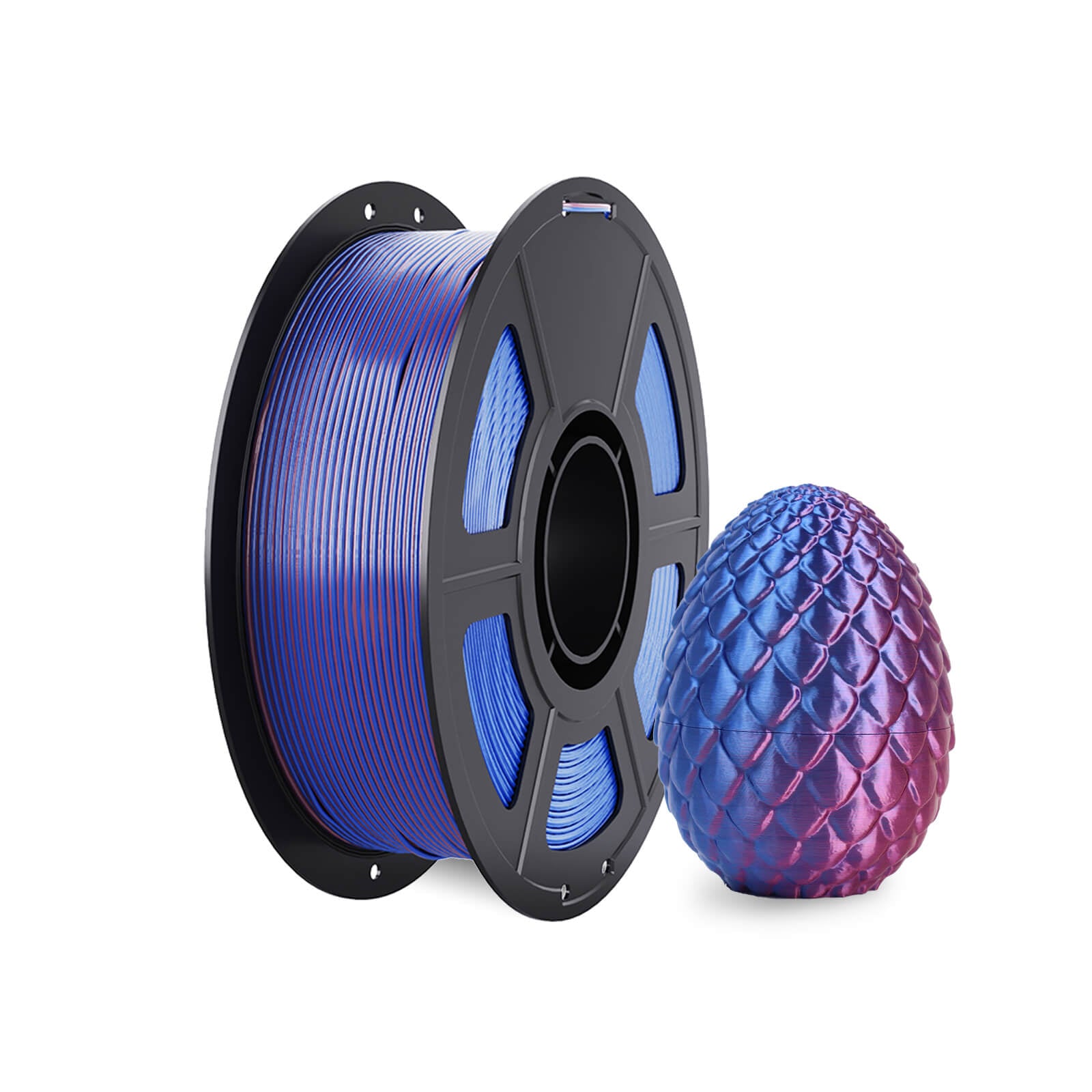UJOYBIO Dual-color Silk PLA Filament 1KG
