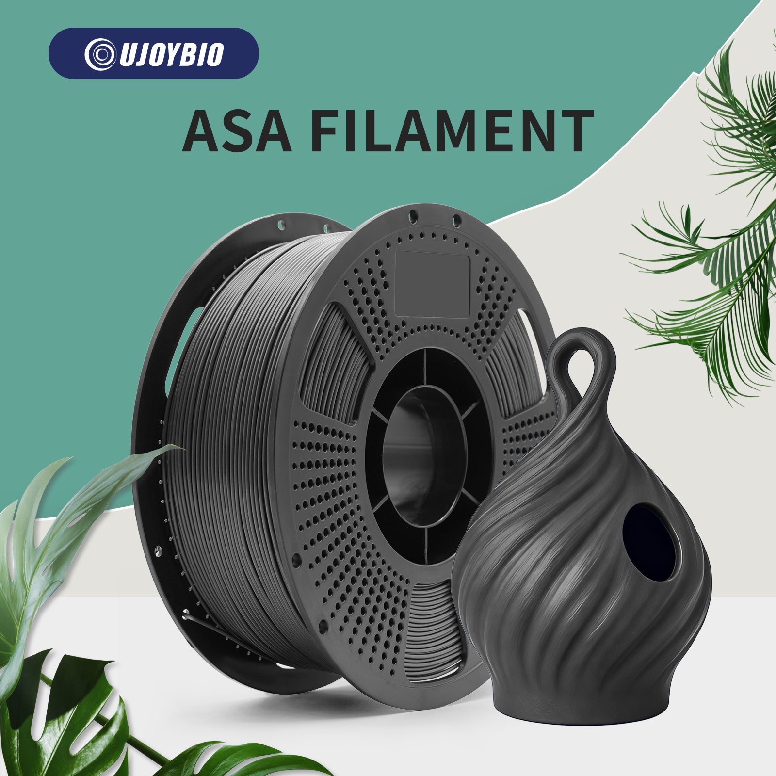 UJOYBIO ASA 3D Printer Filament 1.75 mm 1 KG--Weather resistance & Heat resistance