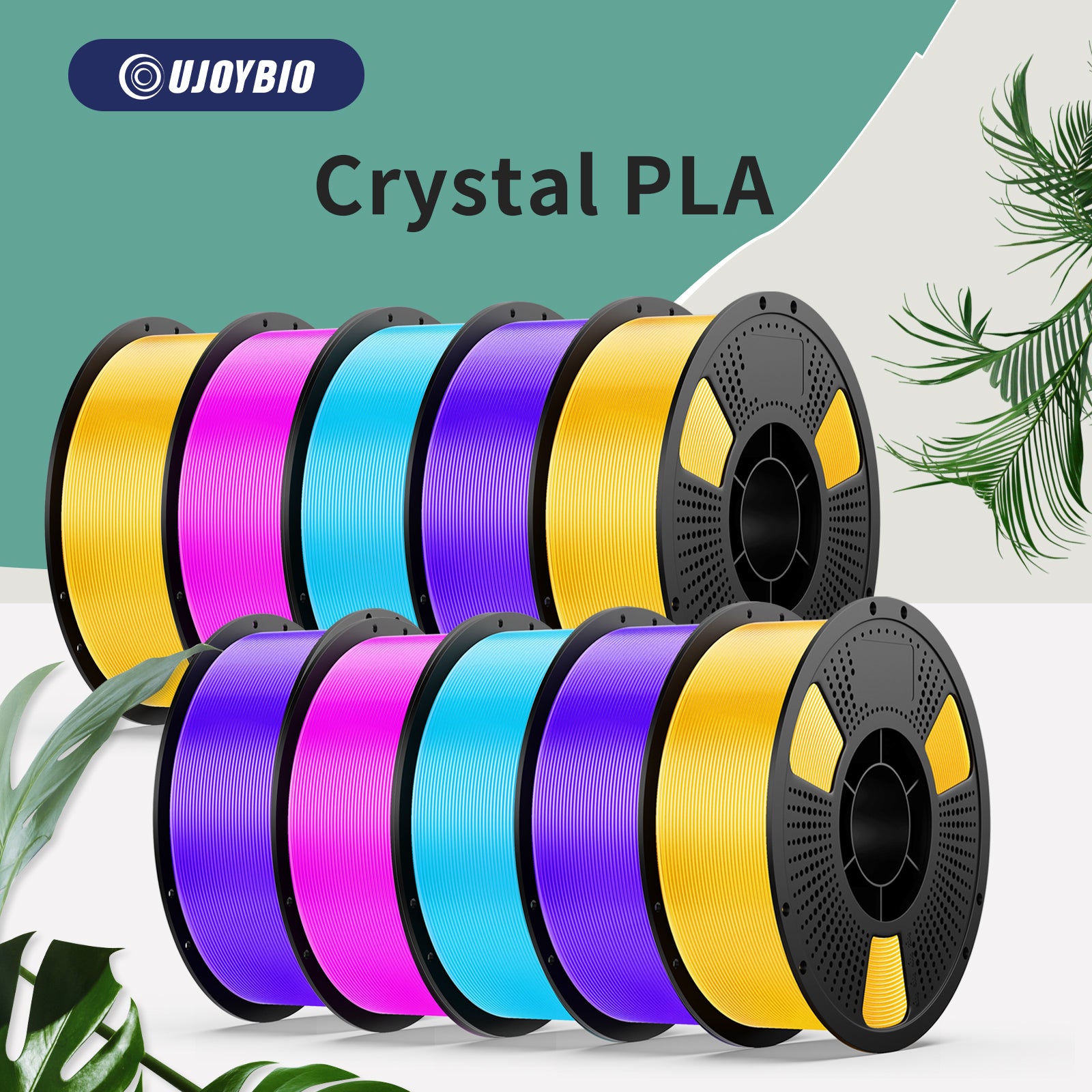 Crystal PLA Plus Filament 1KG - UJOYBIO