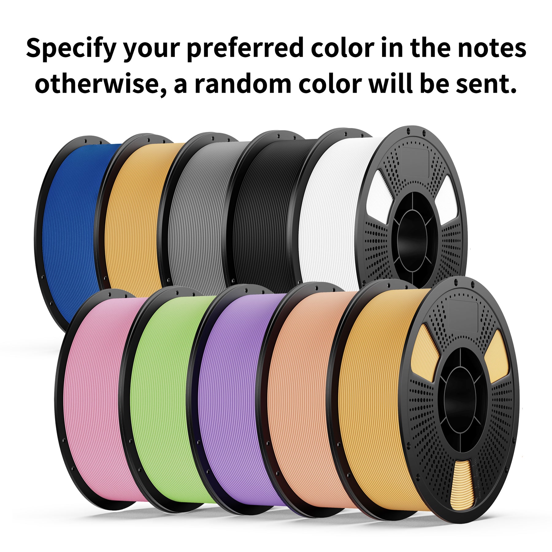 （Part of colors Pre-Order · Ships in early March)UJOYBIO Matte PLA 3D Printing Filament 1.75MM 10KG