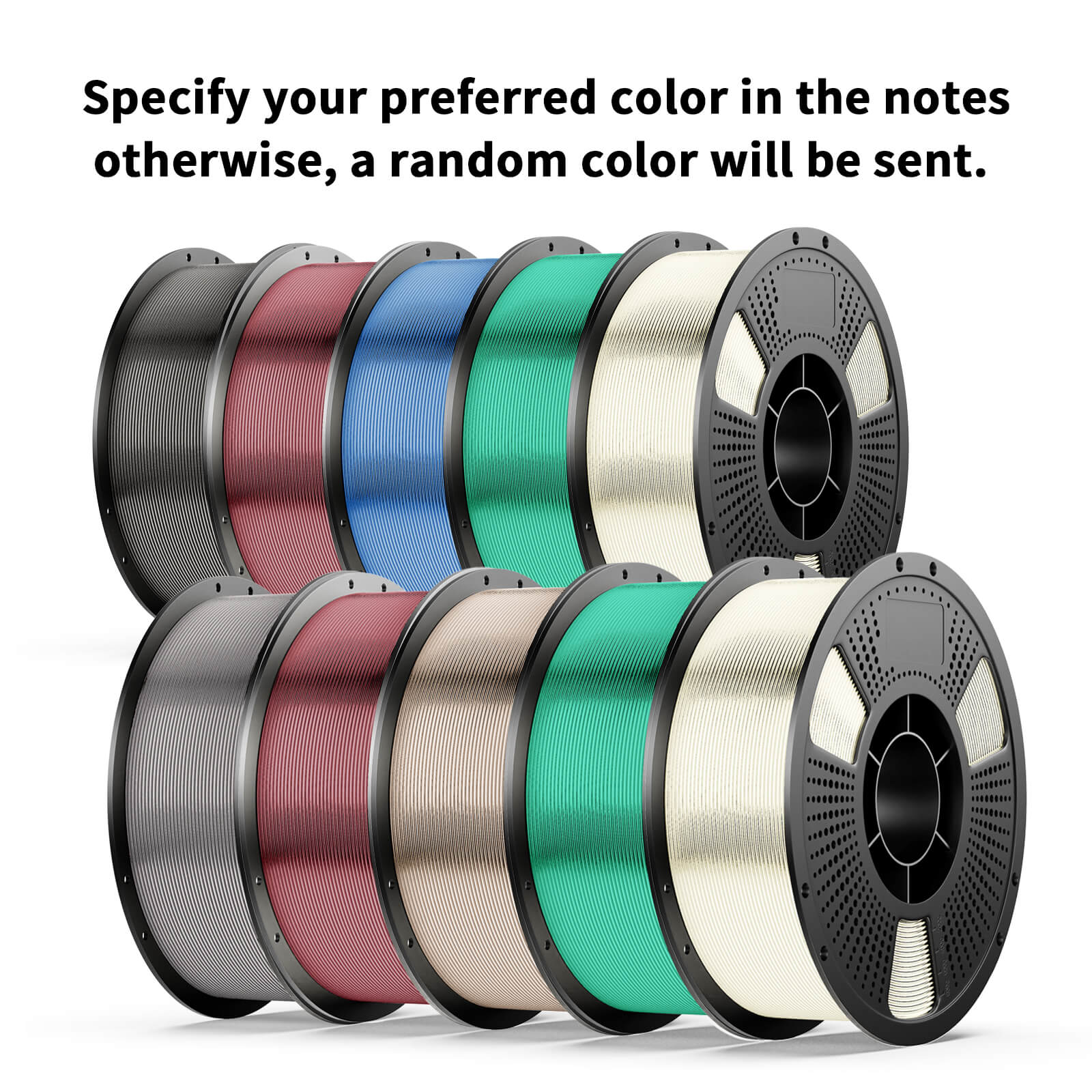 Metallic PLA Plus Filament 10KG - UJOYBIO