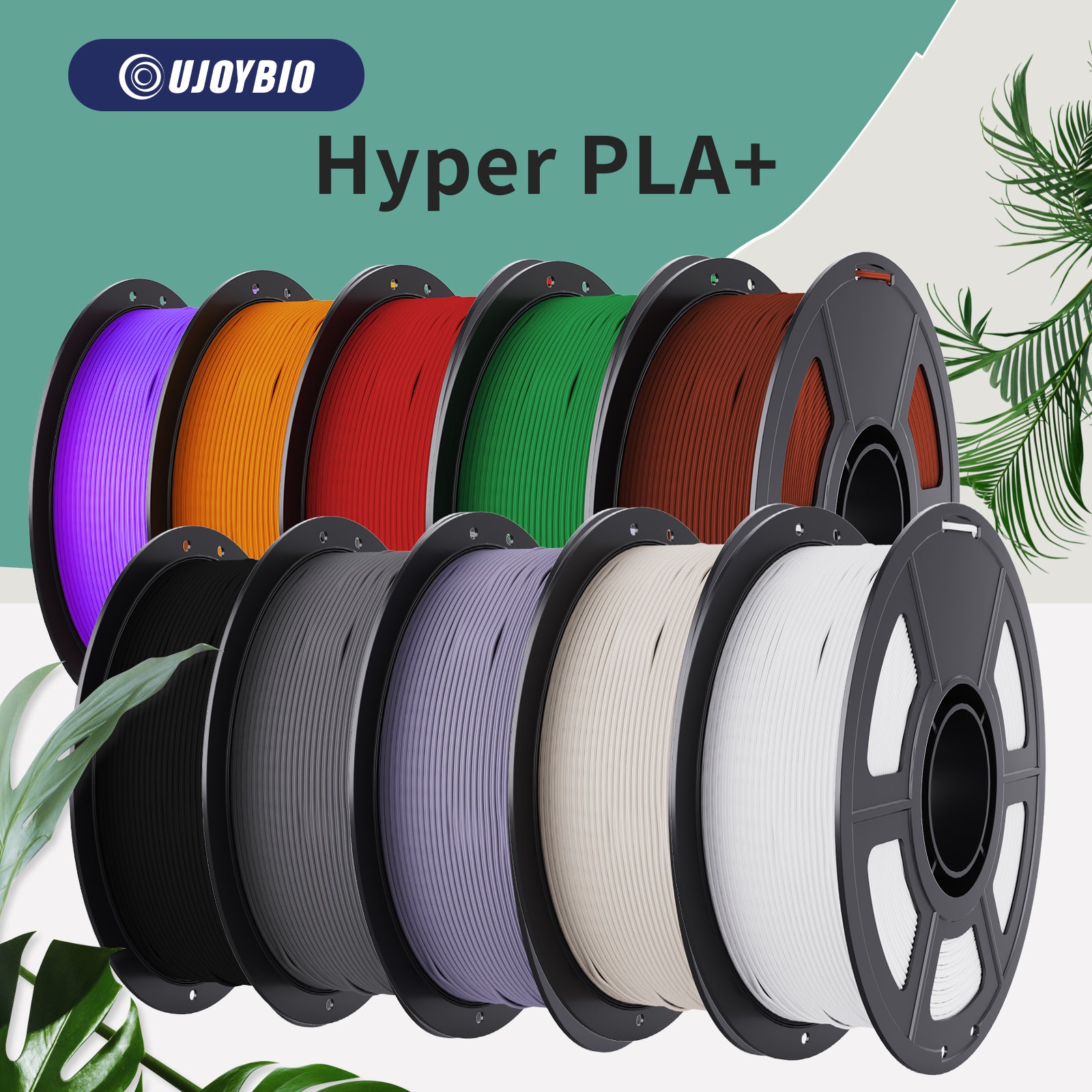 UJOYBIO Hyper PLA+ 3d Printing Filament 10KG