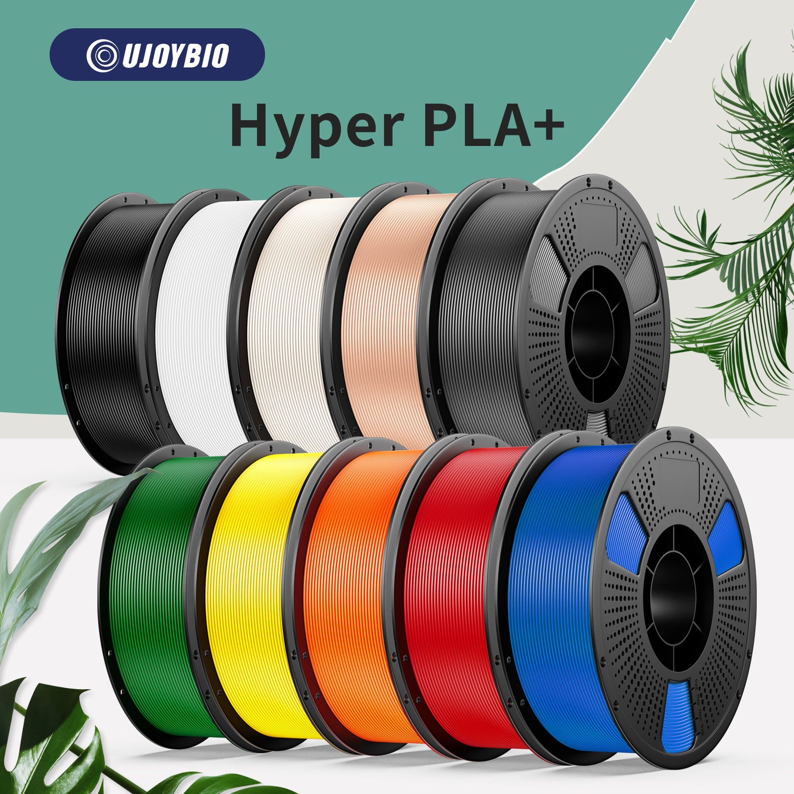 UJOYBIO Hyper PLA+ 3d Printing Filament 10KG