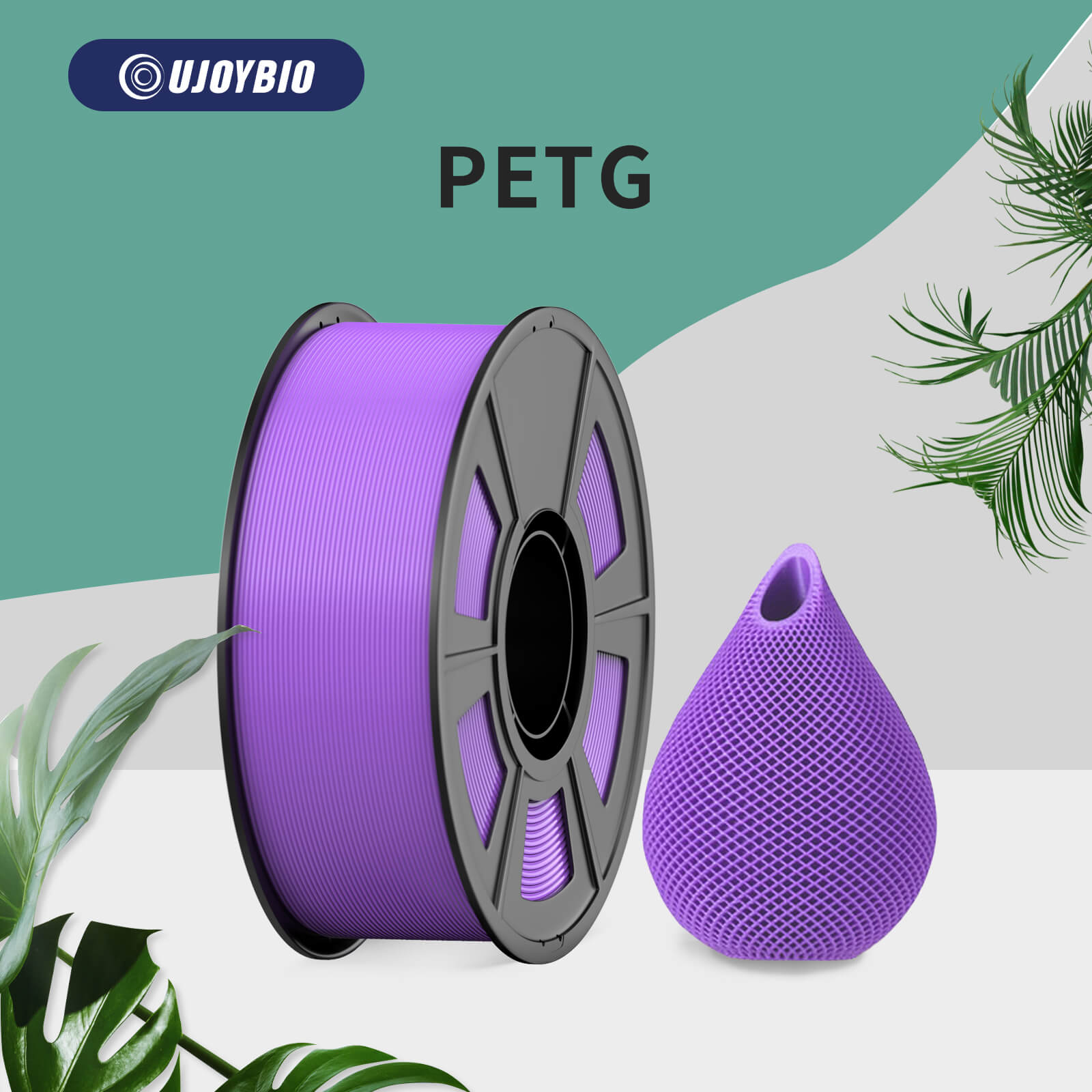 UJOYBIO PETG 3D Printer Filament 1.75 mm 1 KG – High-Strength