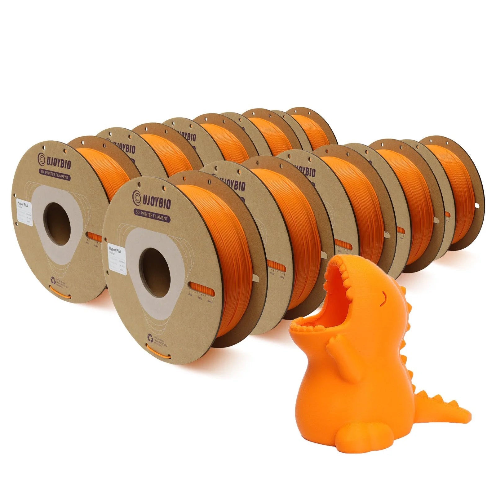 Hyper PLA Plus Filament 1.75mm 0range 10KG - UJOYBIO