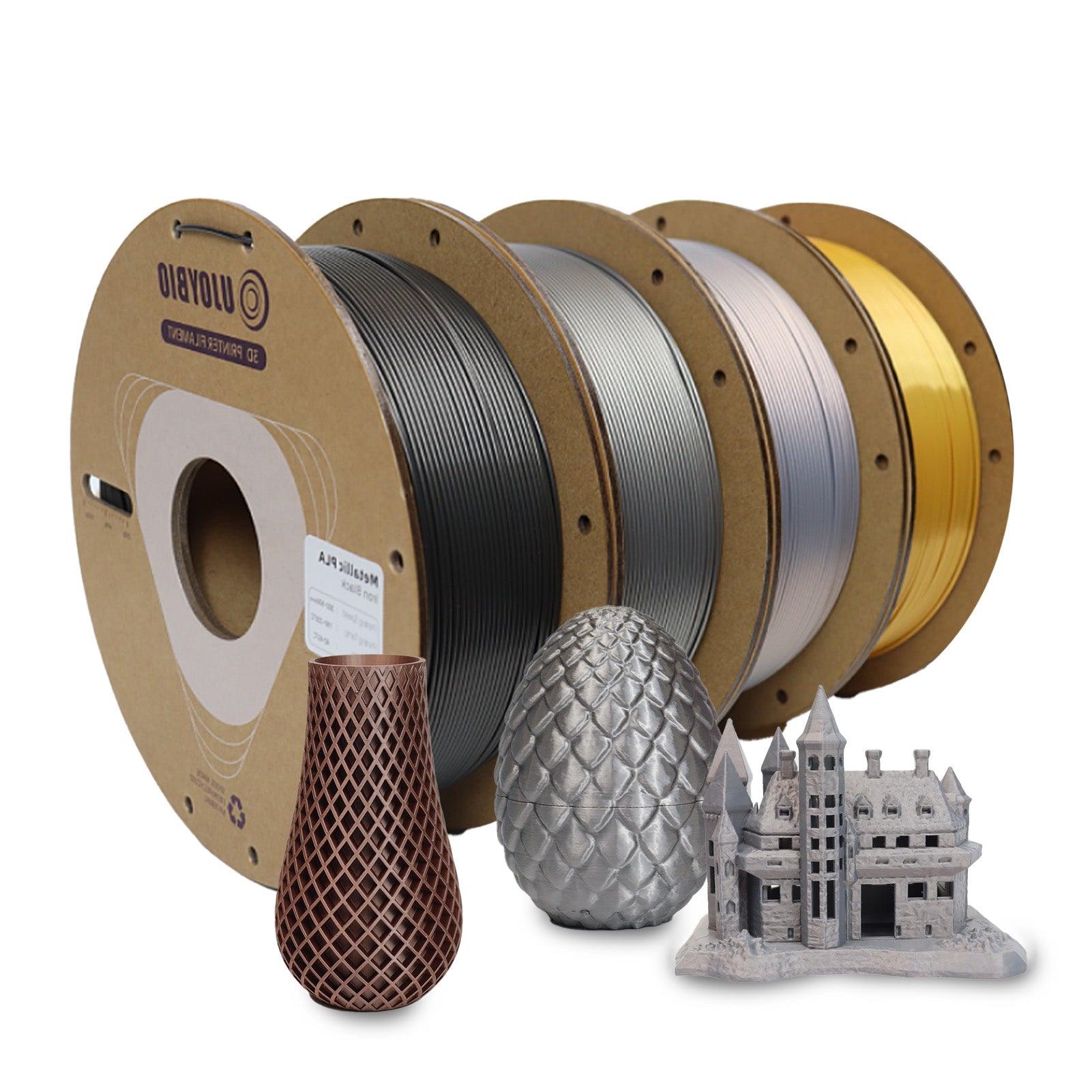 Metallic PLA Plus Filament 1KG—MOQ: 4KG - UJOYBIO