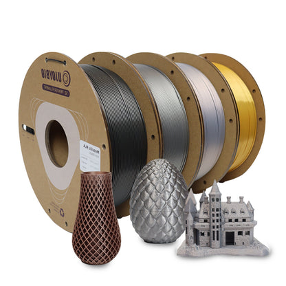 Metallic PLA Plus Filament 1KG—MOQ: 4KG - UJOYBIO