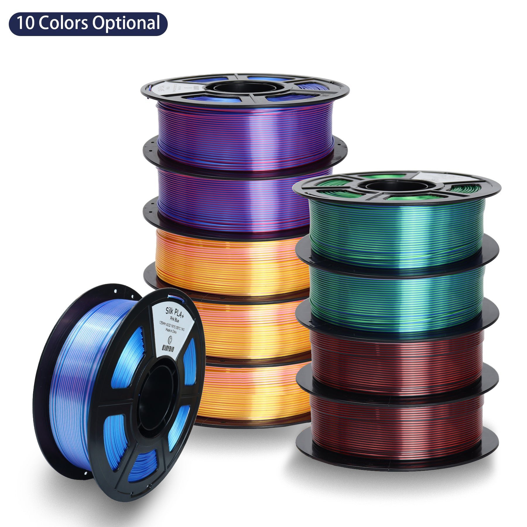 SILK Filament(Dual - Color) 10KG - UJOYBIO